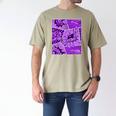 Purple Comic Book Purple Color Graphic Men's Comfort Colors T-Shirt Khaki Purple Comic Book Purple Color Graphic Men's Comfort Colors T-Shirt Khaki