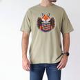 I Read Banned Books Sly Fox Reading Books Men's Comfort Colors T-Shirt Khaki