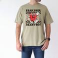Read Your Heart Out Teacher Valentines Book Lover Men's Comfort Colors T-Shirt Khaki