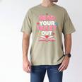 Read Your Heart Out Valentine Reading Book For Kid Teacher Men's Comfort Colors T-Shirt Khaki