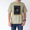 The Reader Tarot Card Mystic Dragon Book Magic Men's Comfort Colors T-Shirt Khaki
