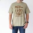 Reading Book Lover Bookish Librarian Silly Goose Book Club Men's Comfort Colors T-Shirt Khaki Reading Book Lover Bookish Librarian Silly Goose Book Club Men's Comfort Colors T-Shirt Khaki