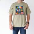 Reading And Bookcase Magic Book Premium Men's Comfort Colors T-Shirt Khaki