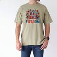 Reading Freadom Freedom Book Lover 4th Of July Men Women Men's Comfort Colors T-Shirt Khaki Reading Freadom Freedom Book Lover 4th Of July Men Women Men's Comfort Colors T-Shirt Khaki