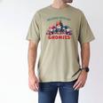 Reading With My Gnomies Reading Book Christmas Men's Comfort Colors T-Shirt Khaki Reading With My Gnomies Reading Book Christmas Men's Comfort Colors T-Shirt Khaki