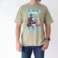 Reading Is Snow Much Fun Christmas Xmas Book Reading Men's Comfort Colors T-Shirt Khaki