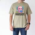 Readsolotl Cute Axolotl Reading Book Kawaii Pink Aesthetic Men's Comfort Colors T-Shirt Khaki Readsolotl Cute Axolotl Reading Book Kawaii Pink Aesthetic Men's Comfort Colors T-Shirt Khaki