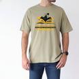 Reality Optional Reading Required Gamer Panther Book Men's Comfort Colors T-Shirt Khaki
