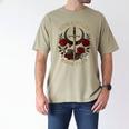 Romantasy Book Club Coffee Sword Roses Men's Comfort Colors T-Shirt Khaki Romantasy Book Club Coffee Sword Roses Men's Comfort Colors T-Shirt Khaki