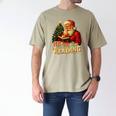 He Sees What You’Ve Been Reading Santa Book Lover Christmas Men's Comfort Colors T-Shirt Khaki He Sees What You’Ve Been Reading Santa Book Lover Christmas Men's Comfort Colors T-Shirt Khaki