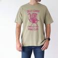 Silly Goose Book Club Men's Comfort Colors T-Shirt Khaki