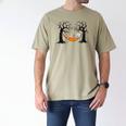 Skeleton Reading Book In Hammock Halloween Reader Men's Comfort Colors T-Shirt Khaki Skeleton Reading Book In Hammock Halloween Reader Men's Comfort Colors T-Shirt Khaki