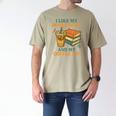 Spicy Books And Iced Coffee Book Lover Smut Reader Men's Comfort Colors T-Shirt Khaki