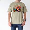 Squirrel Reading a Book Lover Bookworm Men's Comfort Colors T-Shirt Khaki Squirrel Reading a Book Lover Bookworm Men's Comfort Colors T-Shirt Khaki