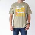 I Like To Stay In Bed And Read Books It's Too Peopley Outsid Men's Comfort Colors T-Shirt Khaki I Like To Stay In Bed And Read Books It's Too Peopley Outsid Men's Comfort Colors T-Shirt Khaki