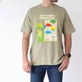 Superman Kryptonite Handbook Premium Tri-Blend Men's Comfort Colors T-Shirt Khaki