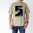 Tarot Cards Guide Book Esoteric Mysticism Clothing The Fool Tarot Card -Adults & Kids Small Short Sleeve Crew Neck Classic Fit Men's Comfort Colors T-Shirt Khaki