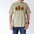 Teacher Fall Thanksgiving Turkey Reading Books Lovers Men's Comfort Colors T-Shirt Khaki Teacher Fall Thanksgiving Turkey Reading Books Lovers Men's Comfort Colors T-Shirt Khaki