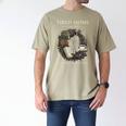 Tired Moms Book Club Dark Floral Coffee Skeleton Men's Comfort Colors T-Shirt Khaki Tired Moms Book Club Dark Floral Coffee Skeleton Men's Comfort Colors T-Shirt Khaki