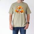 Turkey Reading Books Fall Thanksgiving Teacher Librarian Men's Comfort Colors T-Shirt Khaki Turkey Reading Books Fall Thanksgiving Teacher Librarian Men's Comfort Colors T-Shirt Khaki
