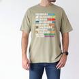 I Will Read Books On A Boat & Everywhere Reading Kids Book Men's Comfort Colors T-Shirt Khaki I Will Read Books On A Boat & Everywhere Reading Kids Book Men's Comfort Colors T-Shirt Khaki