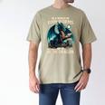 In a World Of Bookworms Be a Book Dragon Reading Men's Comfort Colors T-Shirt Khaki