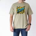 ZAP Comic Book Retro Artwork – Cartoon Collector Men's Comfort Colors T-Shirt Khaki