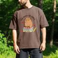 100 Days Of Chill Cute Capybara School Book Lover Men's Comfort Colors T-Shirt Espresso