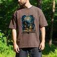 4 Books Are Portable Magic Bookish Reading Nerd Quote Men's Comfort Colors T-Shirt Espresso