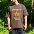 Abibliophobia Book Lover Reading Humor Graphic Men's Comfort Colors T-Shirt Espresso