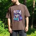 Adorable Book Lover Valkyrie With Reading Glasses Cute Men's Comfort Colors T-Shirt Espresso