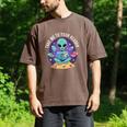 Alien Reader Reading Teacher Librarian Book Lover Men's Comfort Colors T-Shirt Espresso