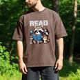Animals Raccoon Reading Book Librarian Across America Kids Men's Comfort Colors T-Shirt Espresso