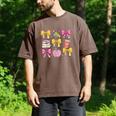 Apple Coquette Bow Books First Day Of School Back To School Men's Comfort Colors T-Shirt Espresso