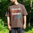Ban Liars And Crooks Not History And Books Men's Comfort Colors T-Shirt Espresso