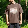 Barely Tolerable Book Floral Bookworm Lover Bookish Premium Men's Comfort Colors T-Shirt Espresso