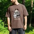 Boo Skeleton Skull Books Halloween Women School Teacher Kid Premium Men's Comfort Colors T-Shirt Espresso