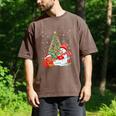 Book Christmas Tree Bookworm Gingerbread Man Snowman Reading Men's Comfort Colors T-Shirt Espresso Book Christmas Tree Bookworm Gingerbread Man Snowman Reading Men's Comfort Colors T-Shirt Espresso