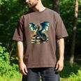 Book Lover Reading Fantasy Dragon Men's Comfort Colors T-Shirt Espresso Book Lover Reading Fantasy Dragon Men's Comfort Colors T-Shirt Espresso