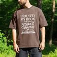 Book Lover Reading Quote For Reading Teacher Men's Comfort Colors T-Shirt Espresso Book Lover Reading Quote For Reading Teacher Men's Comfort Colors T-Shirt Espresso