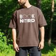 Book Nerd Book Club Bookworm Reading Lover Humor Men's Comfort Colors T-Shirt Espresso