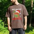Book Reading Just Waiting For Christmas Gingerbread Men's Comfort Colors T-Shirt Espresso