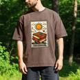 Book Reading Tarot Card The Reader Men's Comfort Colors T-Shirt Espresso