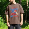 Books Fireworks And Freedom 4th Of July Book Lover Men's Comfort Colors T-Shirt Espresso