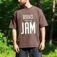 Books Are My Jam Graphic For Introverts Men's Comfort Colors T-Shirt Espresso Books Are My Jam Graphic For Introverts Men's Comfort Colors T-Shirt Espresso