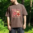 Books Are My Love Language Teddy Bear Book Lovers Valentine Men's Comfort Colors T-Shirt Espresso