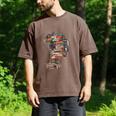 Books Lover Women Art Colorful Drawing Graphic Books Men's Comfort Colors T-Shirt Espresso
