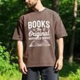 Books The Original Handheld Device Book Reading Men's Comfort Colors T-Shirt Espresso Books The Original Handheld Device Book Reading Men's Comfort Colors T-Shirt Espresso