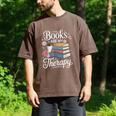 Books Are My Therapy Reading Lover Cozy Environment Men's Comfort Colors T-Shirt Espresso Books Are My Therapy Reading Lover Cozy Environment Men's Comfort Colors T-Shirt Espresso
