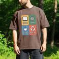Books Yarn Coffee Repeat Crocheting Men's Comfort Colors T-Shirt Espresso